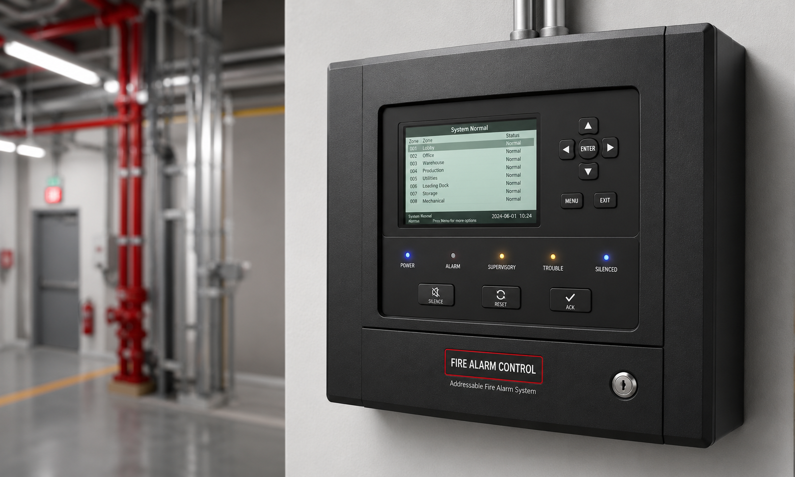 Addressable Fire Alarm fire alarm installation in Lahore